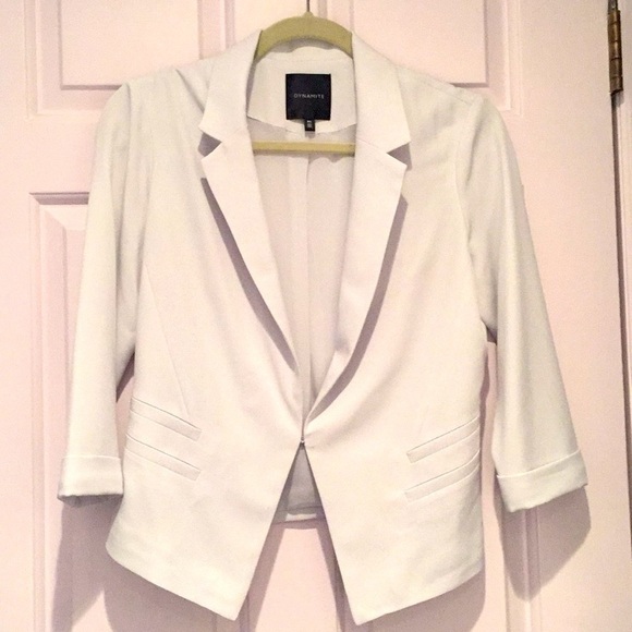 Dynamite Jackets & Blazers - Dynamite White Blazer Size S